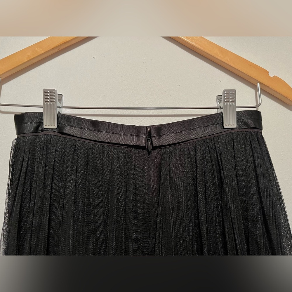 Needle & Thread Black Tulle Maxi Skirt - Size 2 - Picture 5 of 8